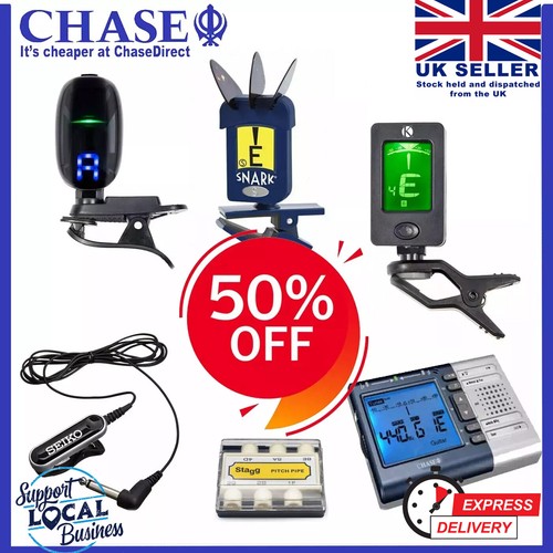 Clip instrument tuners - on,