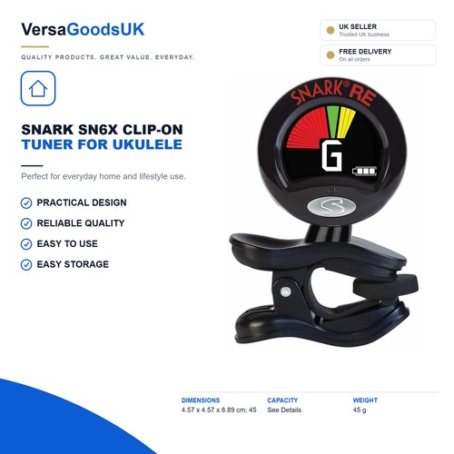 Snark sn6x clip tuner for - sn6x,